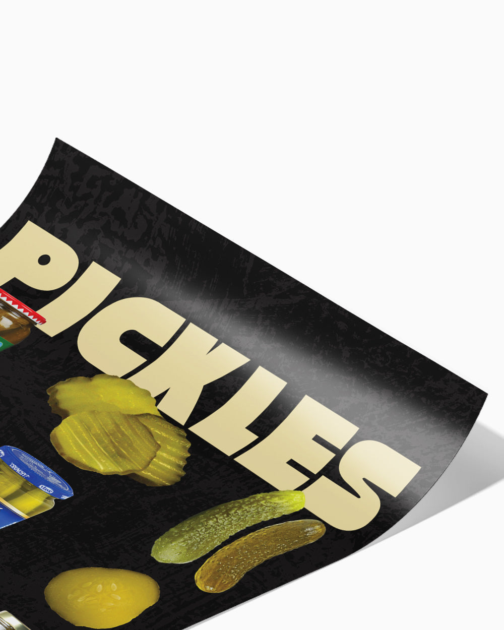 The Pickles Art Print #colour_Black