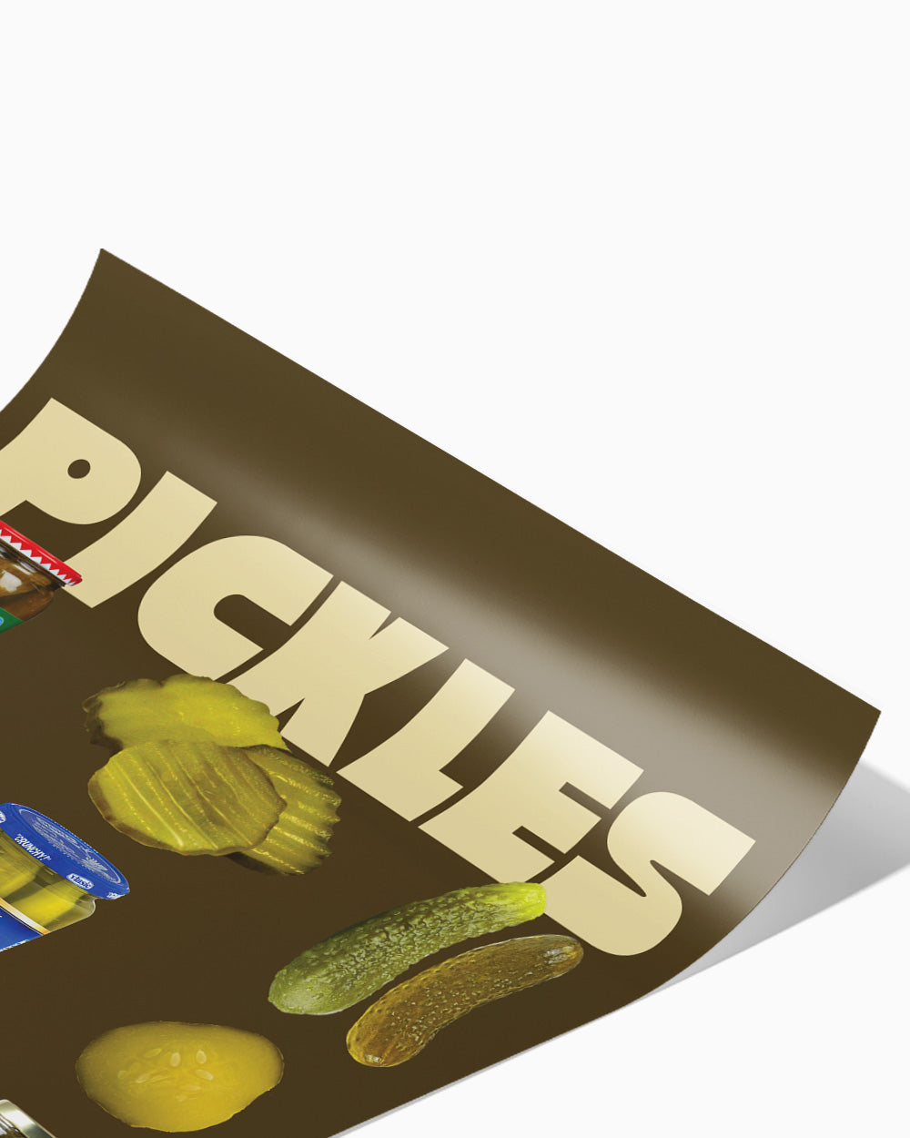 The Pickles Art Print #colour_Brown