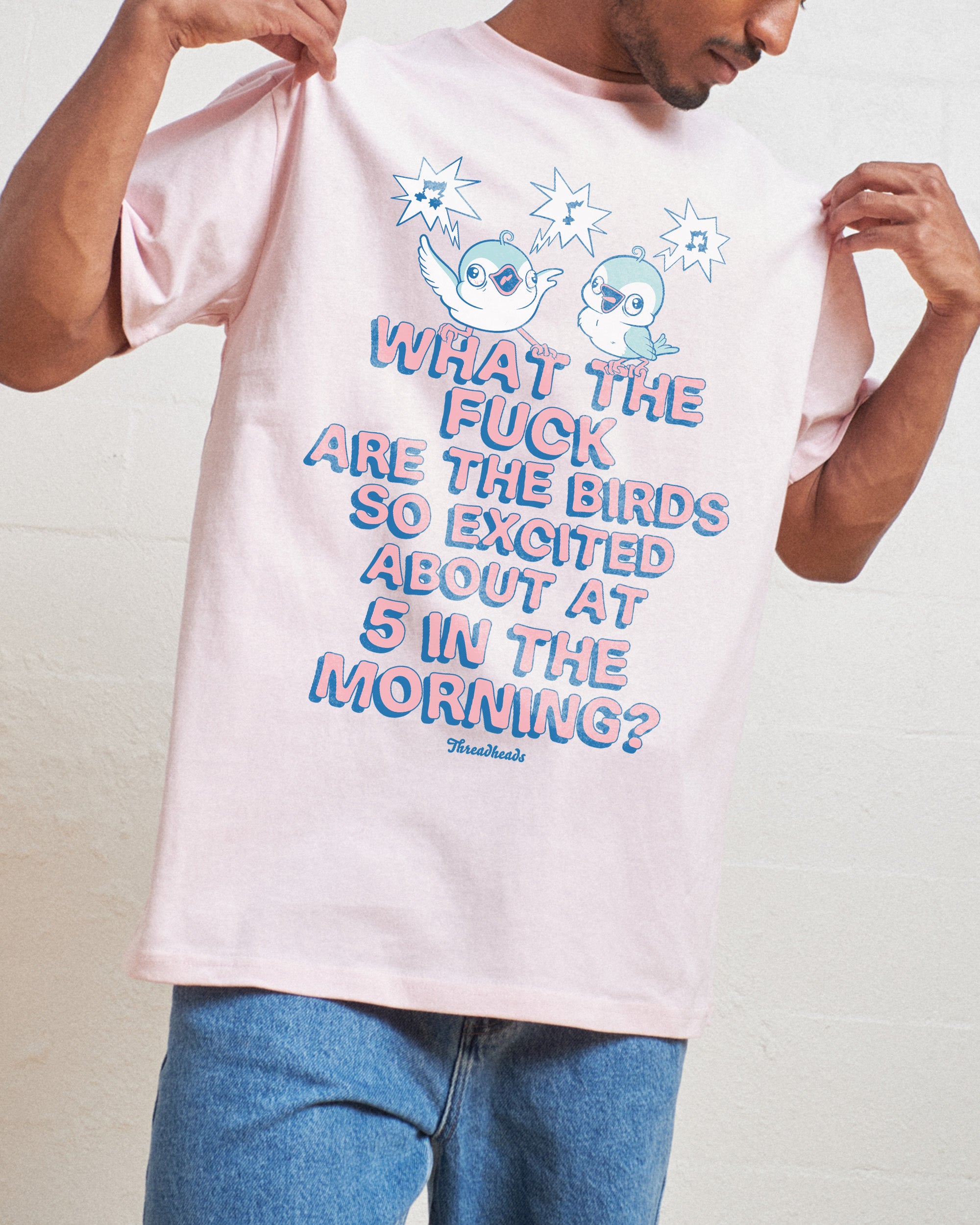 Excited Birds T-Shirt Australia Online