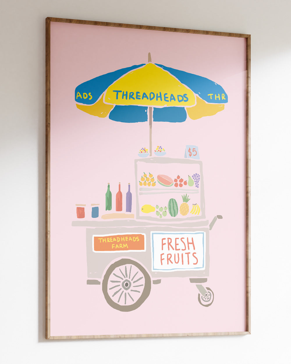 Fresh Fruits Art Print Threadheads Australia Online