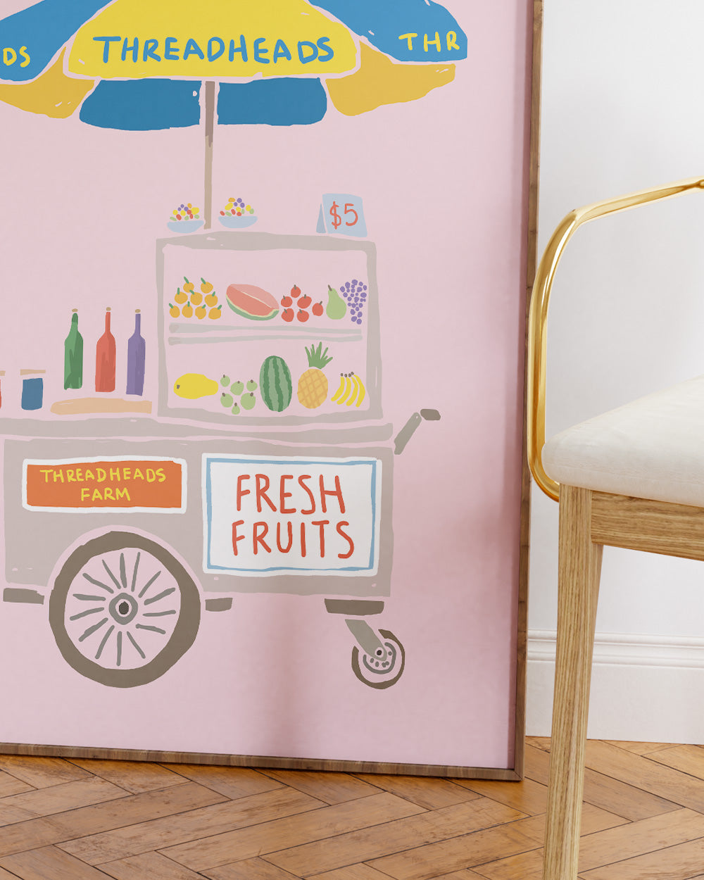 Fresh Fruits Art Print Threadheads Australia Online
