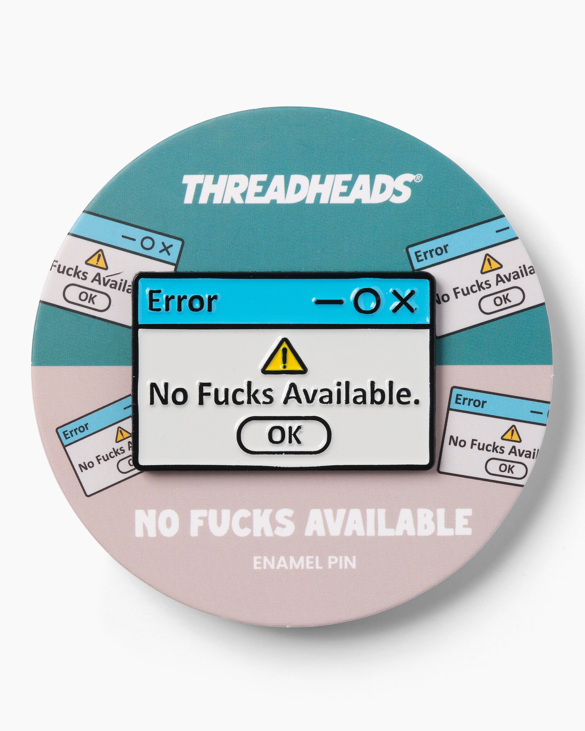 No Fucks Available Enamel Pin