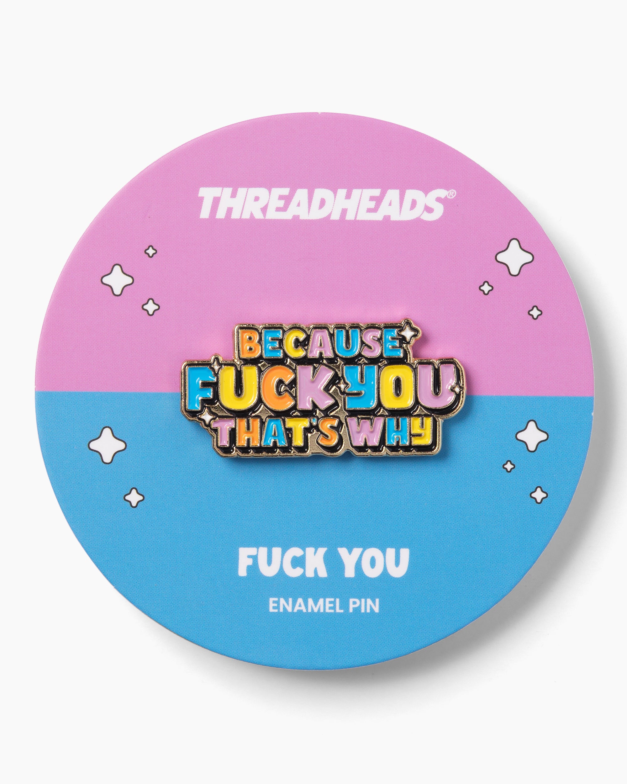 Fuck You Enamel Pin Australia Online