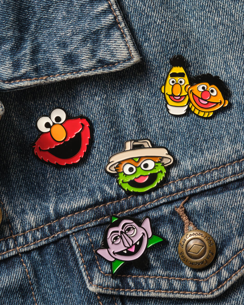 The Count Enamel Pin Australia Online