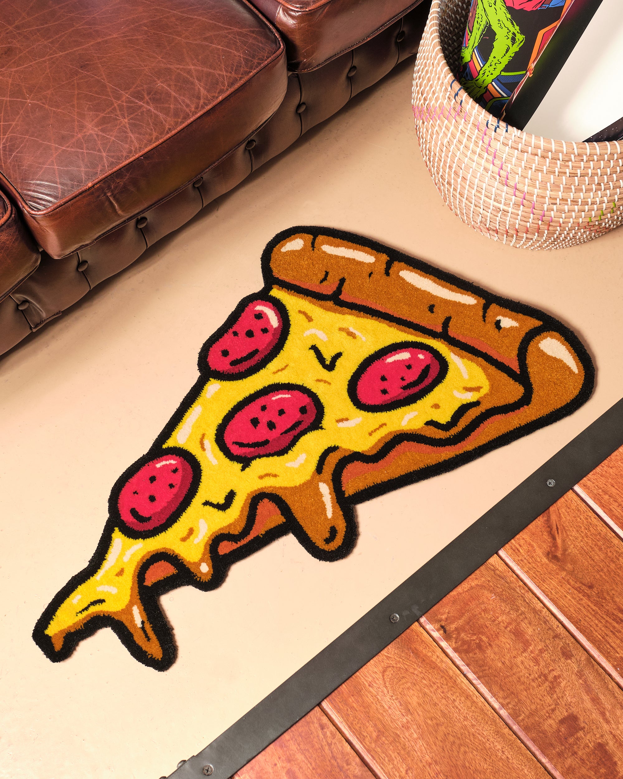 Pizza Slice Rug