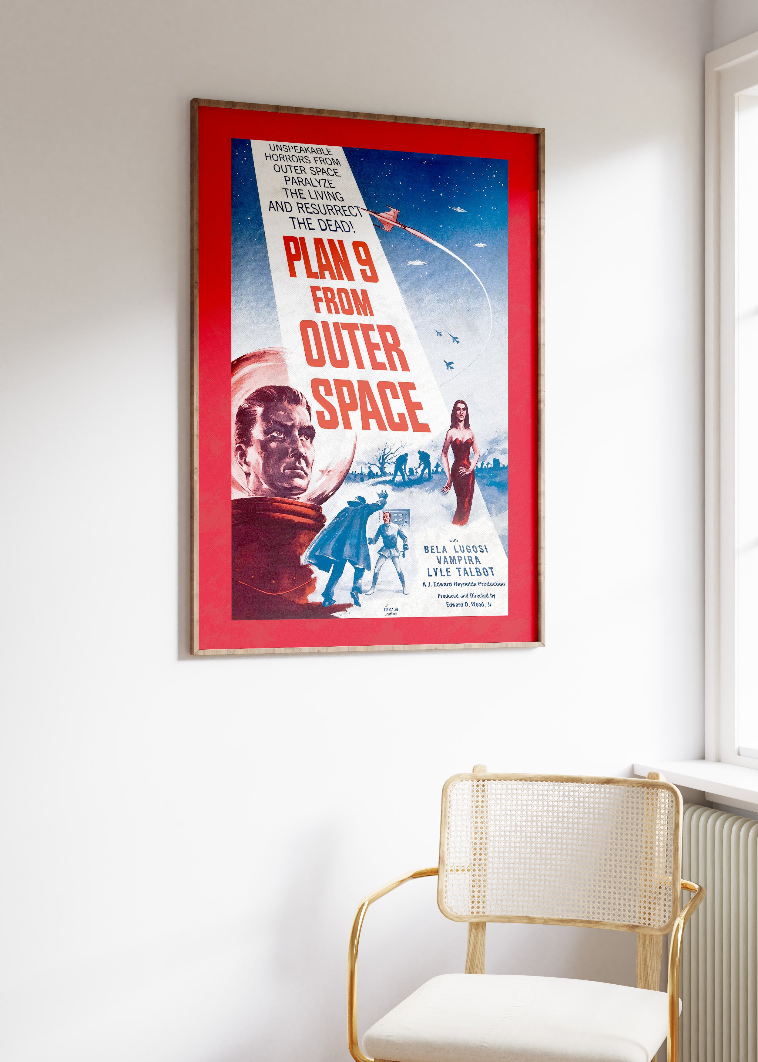 Plan 9 From Outer Space Art Print Australia Online