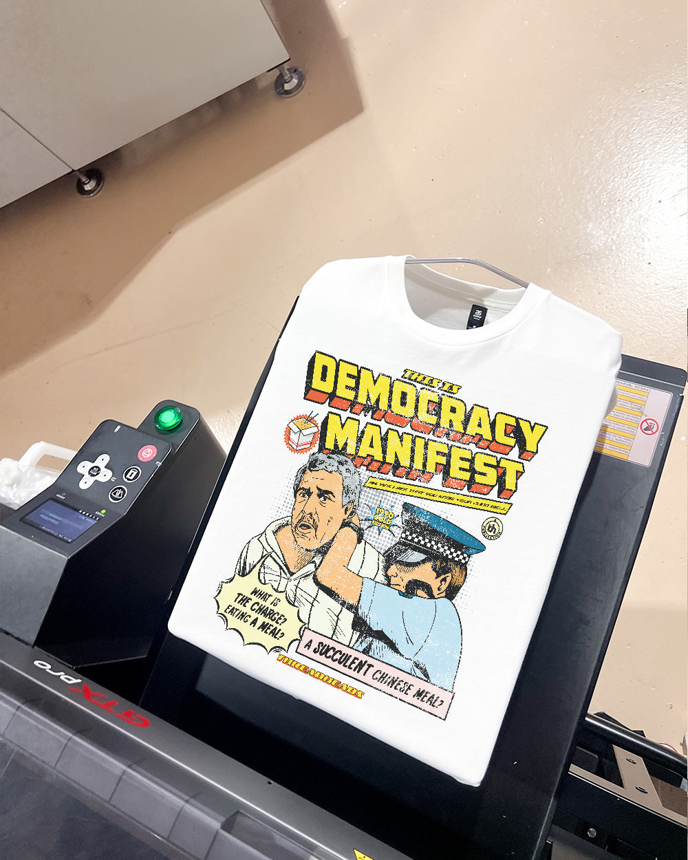 This is Democracy Manifest T-Shirt Australia Online
