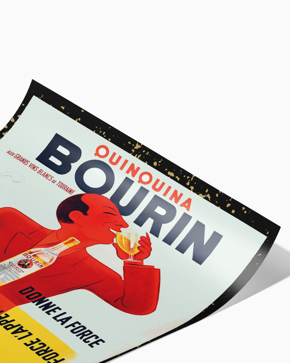 Quinquina Bourin Art Print #colour_Black