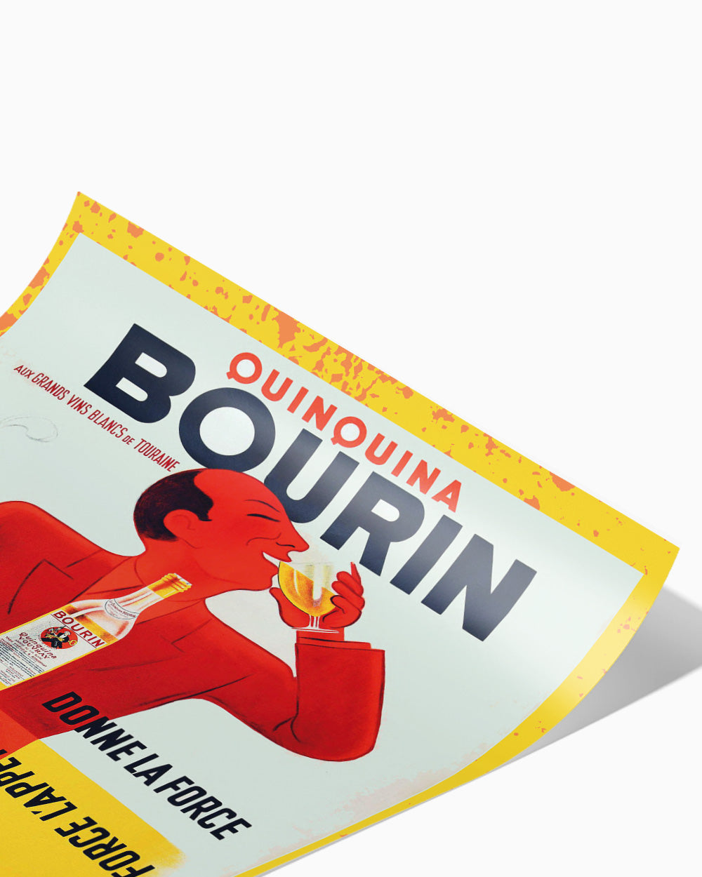 Quinquina Bourin Art Print #colour_Yellow