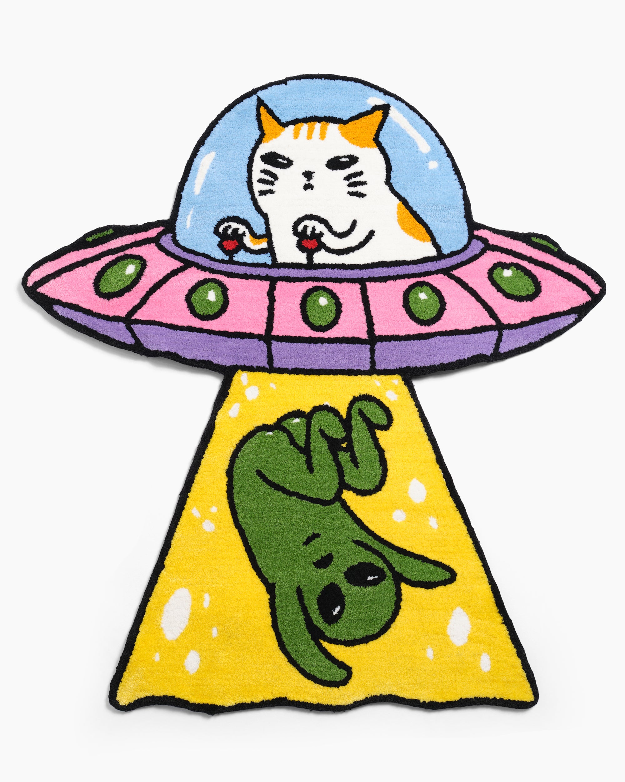 Cat Abduction Rug