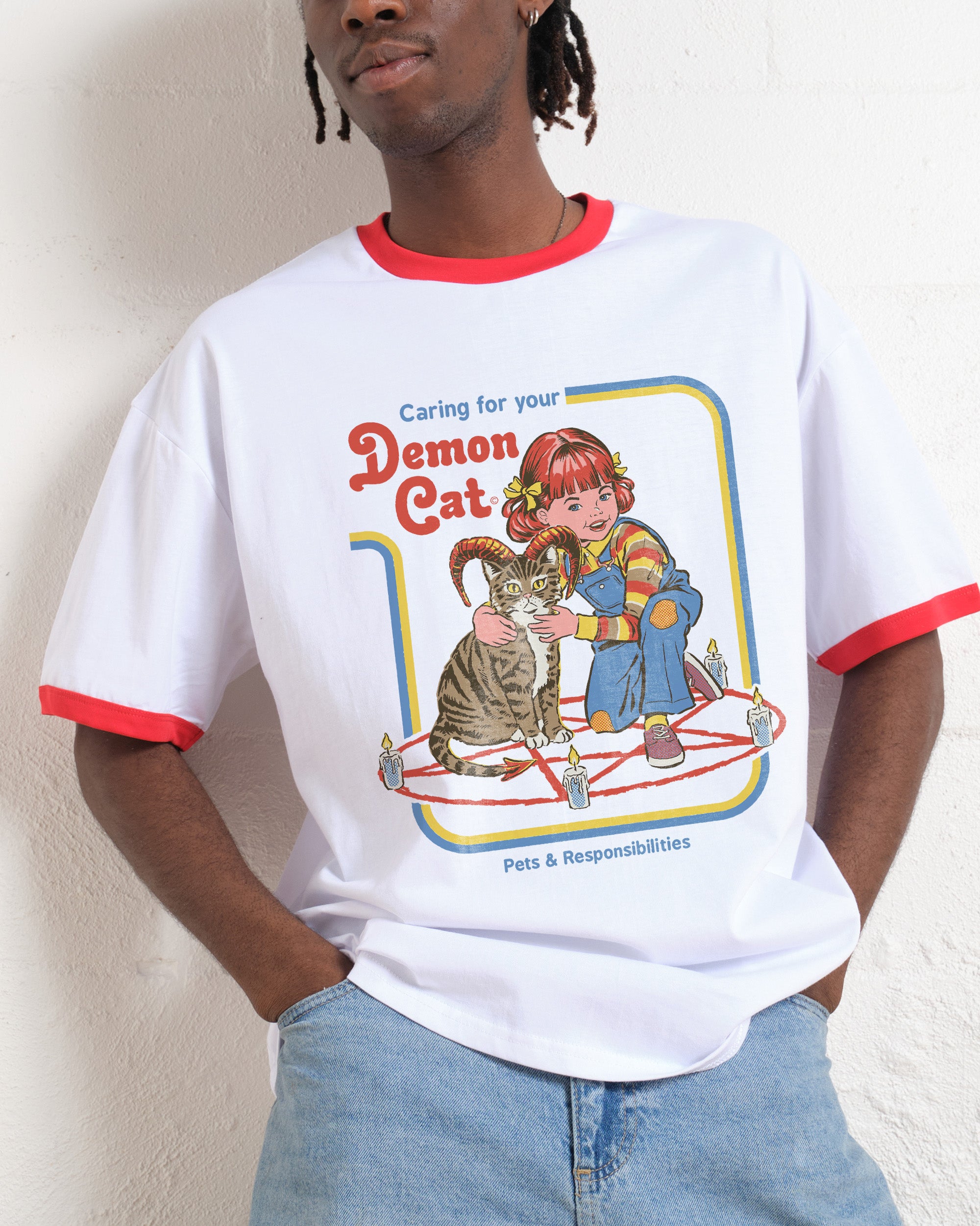 Caring for Your Demon Cat T-Shirt Australia Online