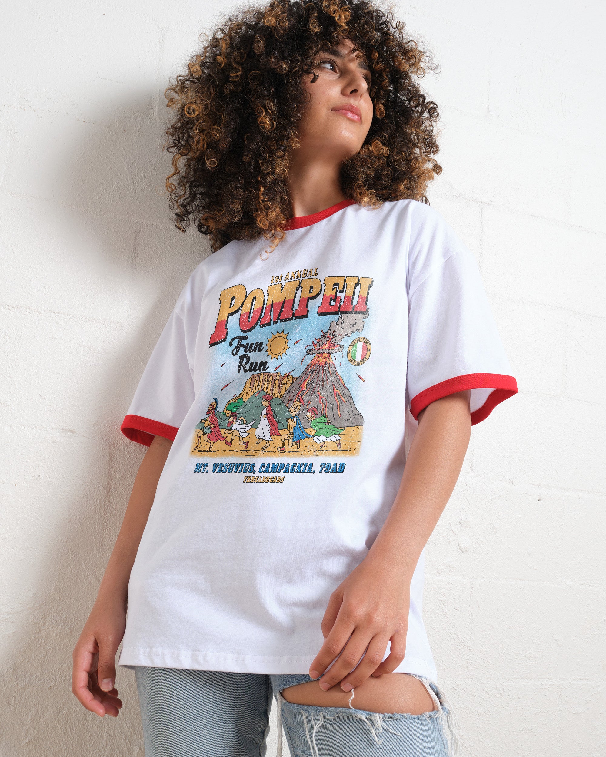 Pompeii Fun Run T-Shirt Australia Online