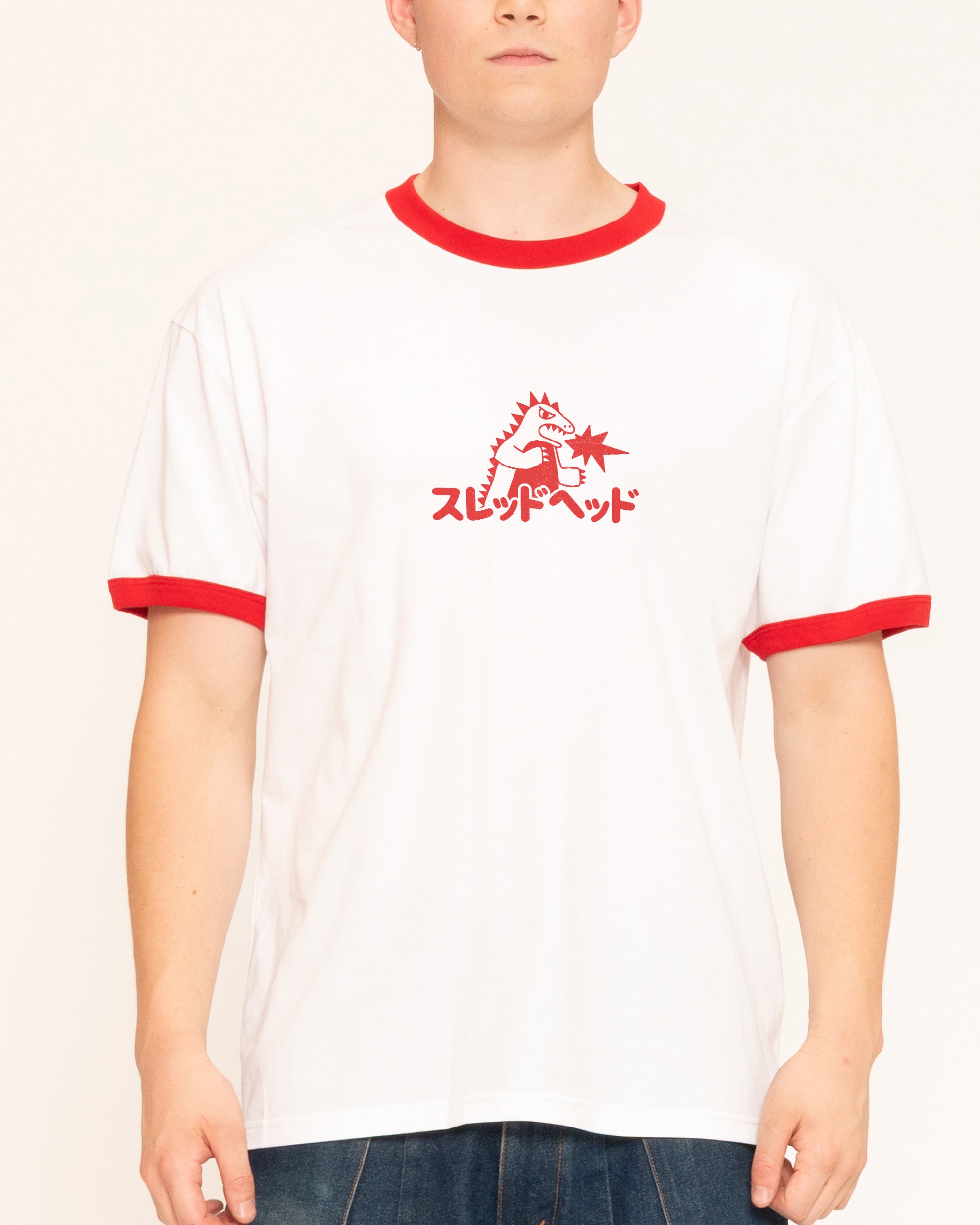 Kaiju Red Ringer T-Shirt