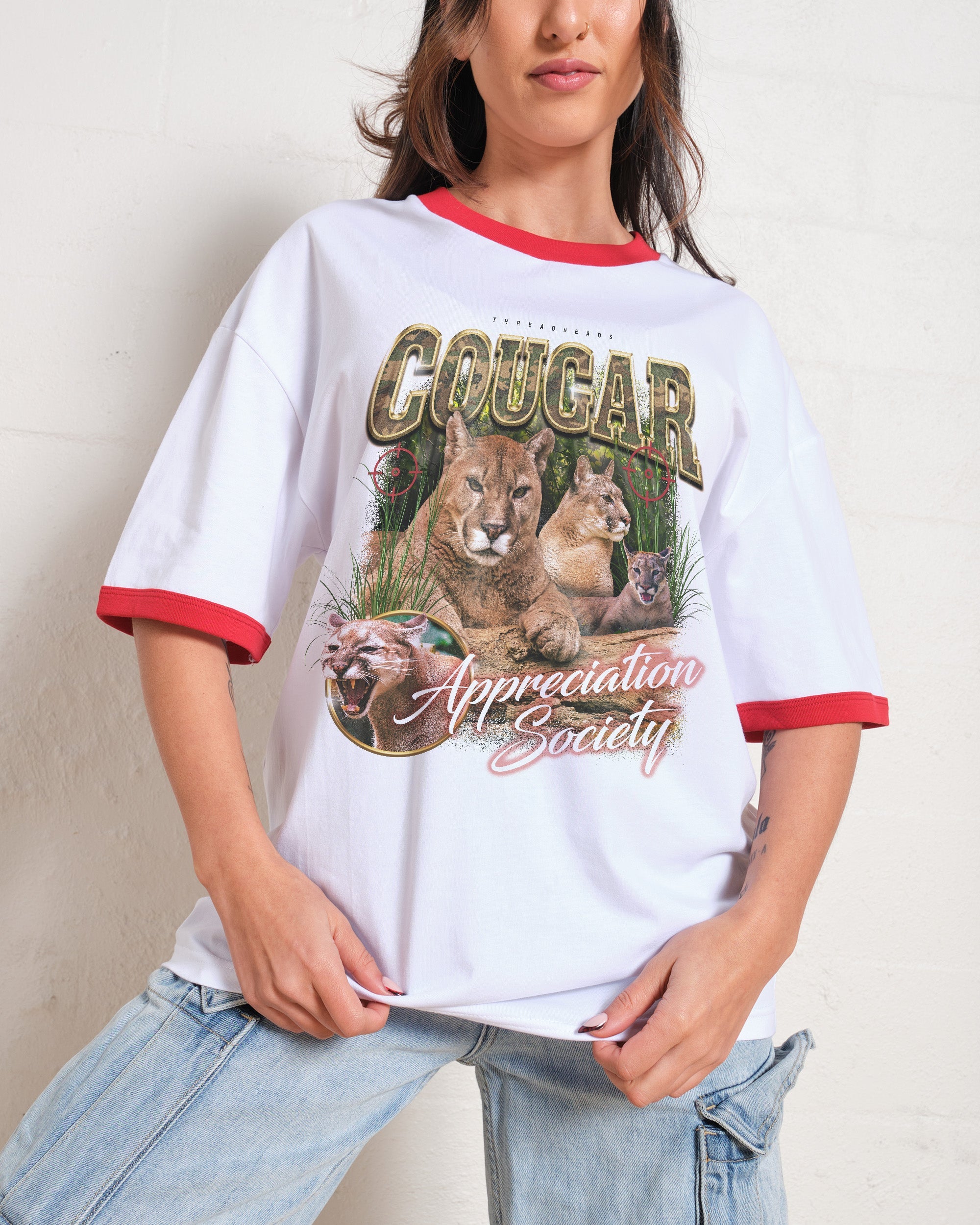 Cougar Appreciation Society T-Shirt Australia Online