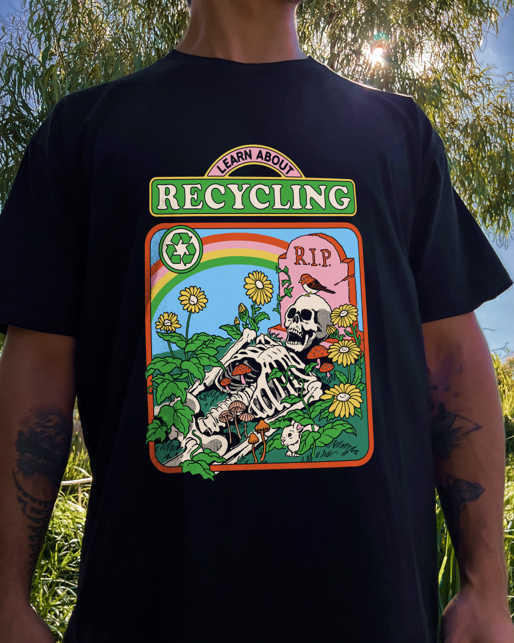Learn About Recycling  T-Shirt Australia Online