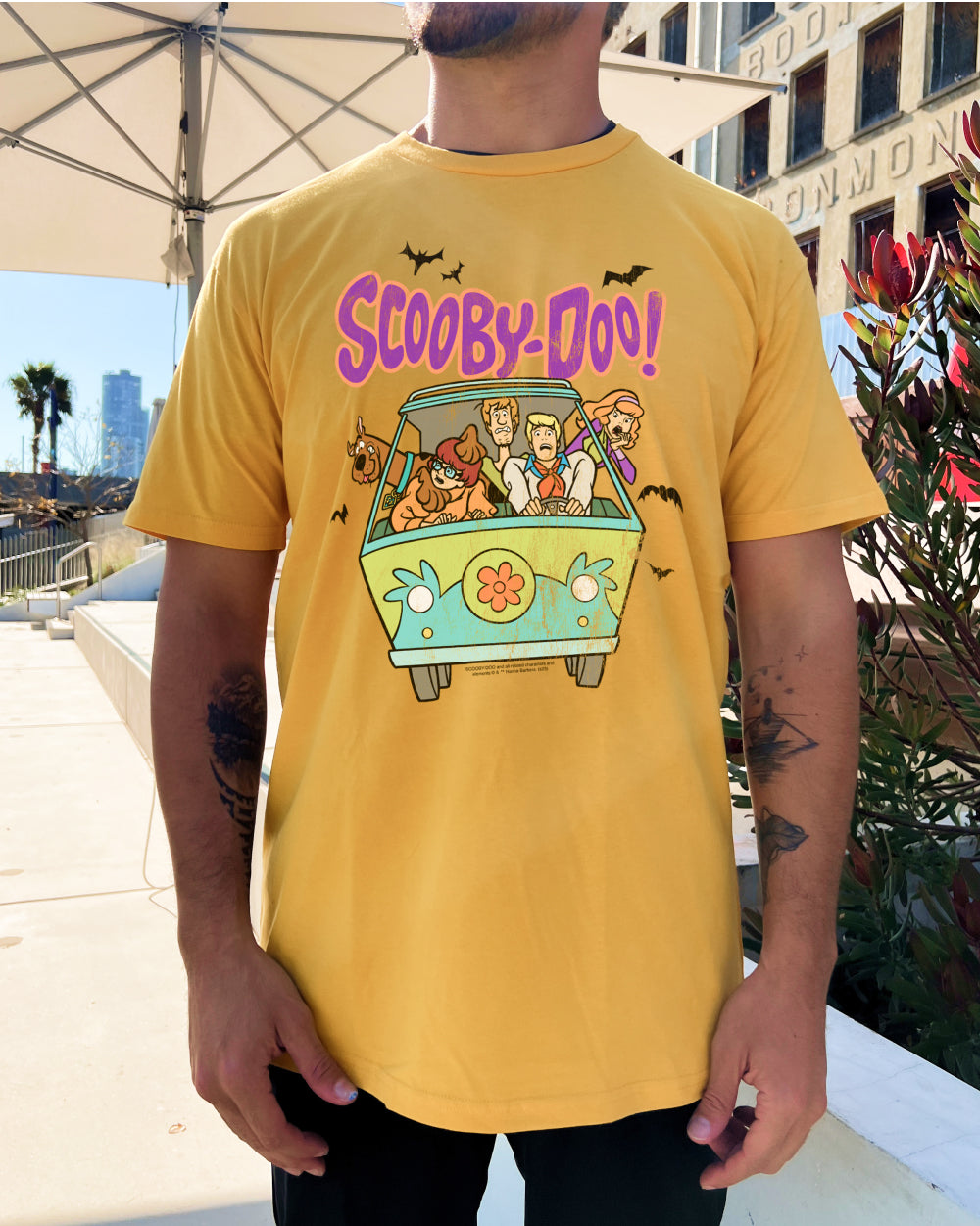 Scooby Doo Bats T-Shirt Australia Online Yellow