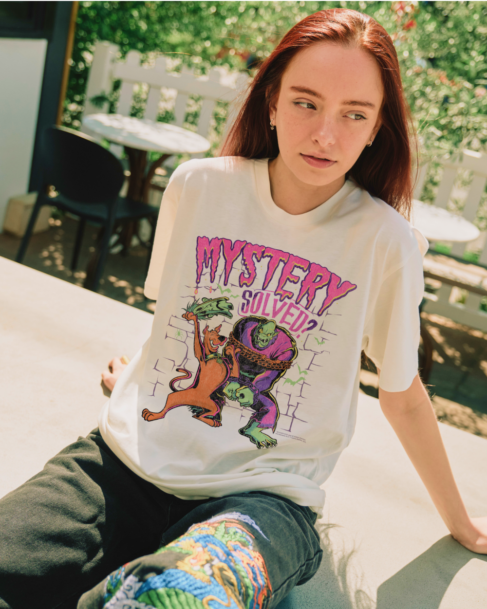 Mystery Solved T-Shirt Australia Online Natural