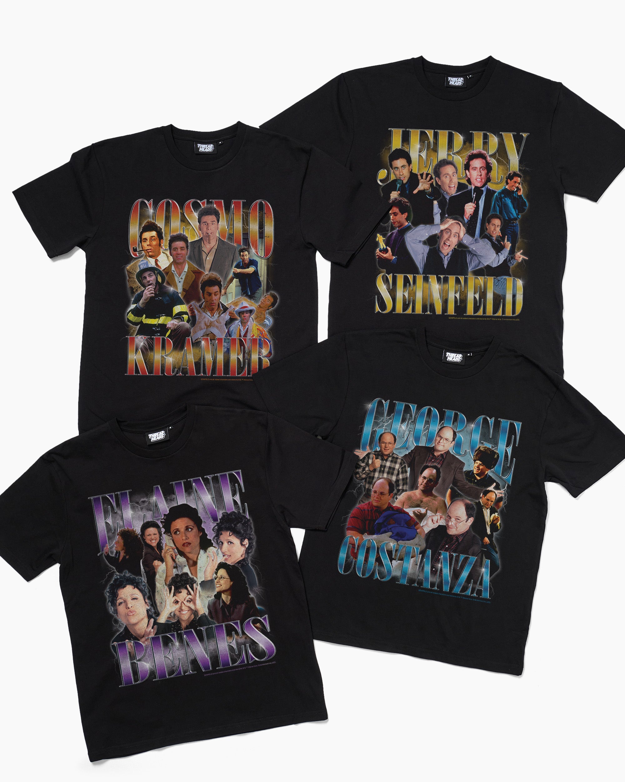 Seinfeld Bootleg 4 Tee Bundle