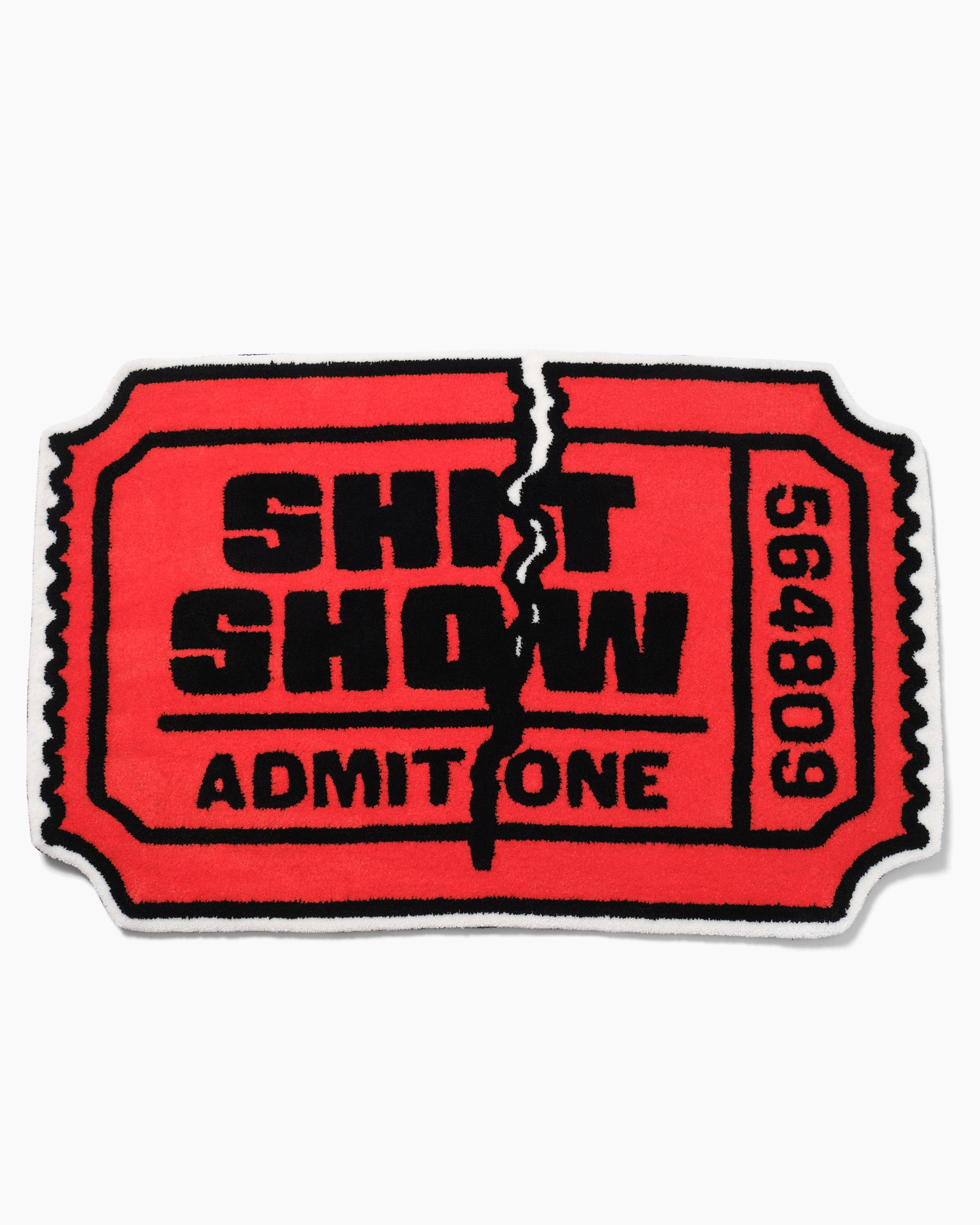 Shit Show Ticket Rug