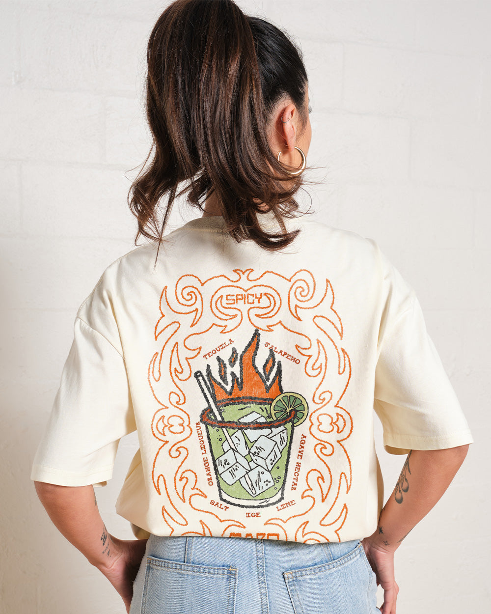 Spicy Margarita Oversized Tee