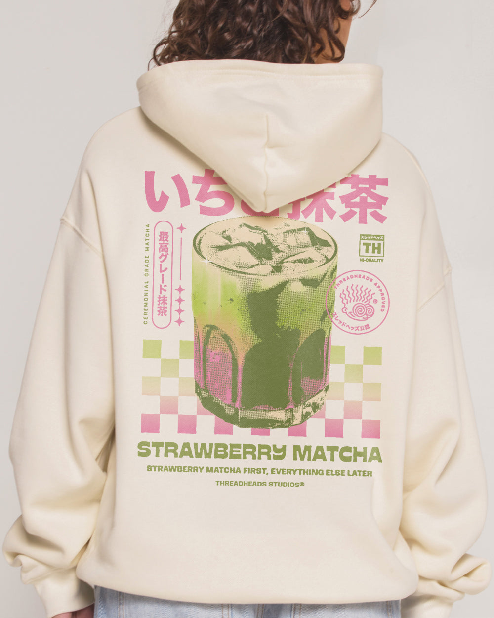 Strawberry Matcha Hoodie