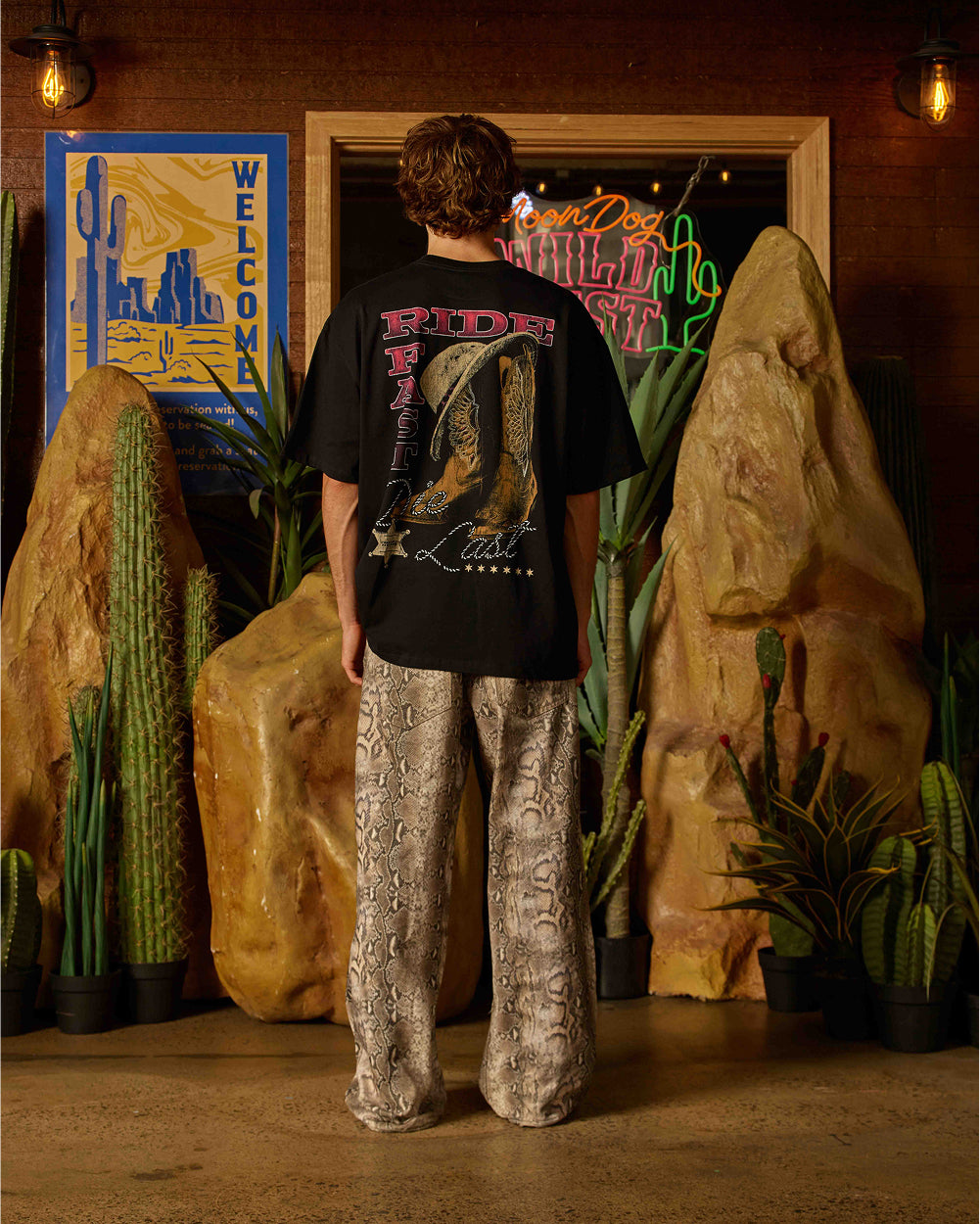 Ride Fast Oversized Tee Australia Online