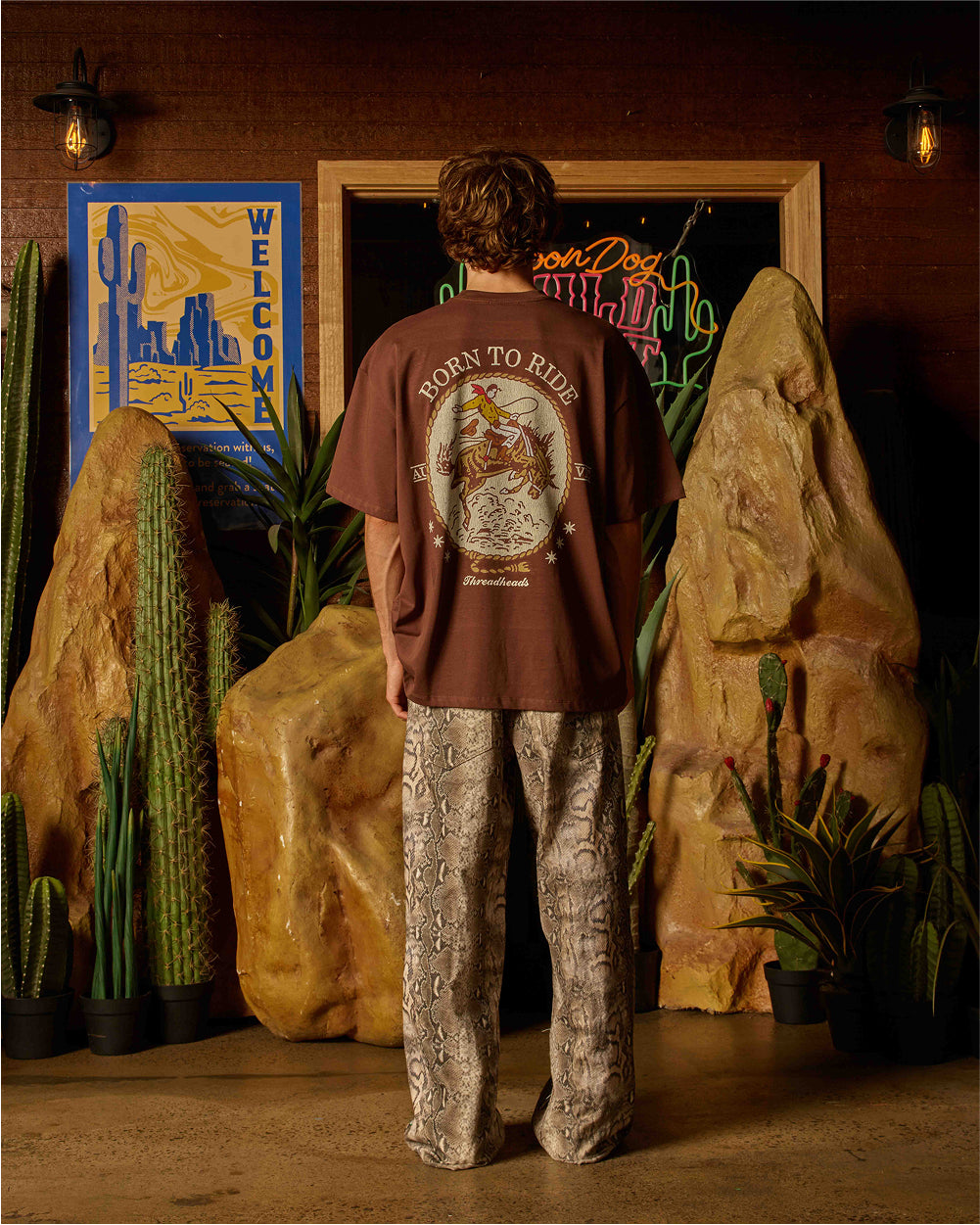 Born to Ride Oversized Tee Australia Online
