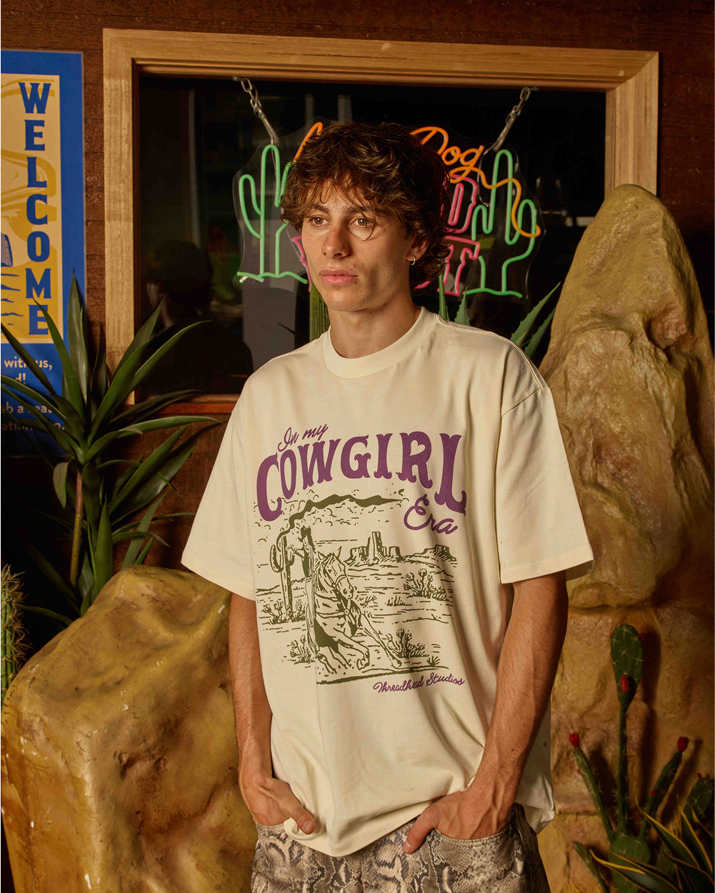 Cowgirl Era Oversized Tee Australia Online