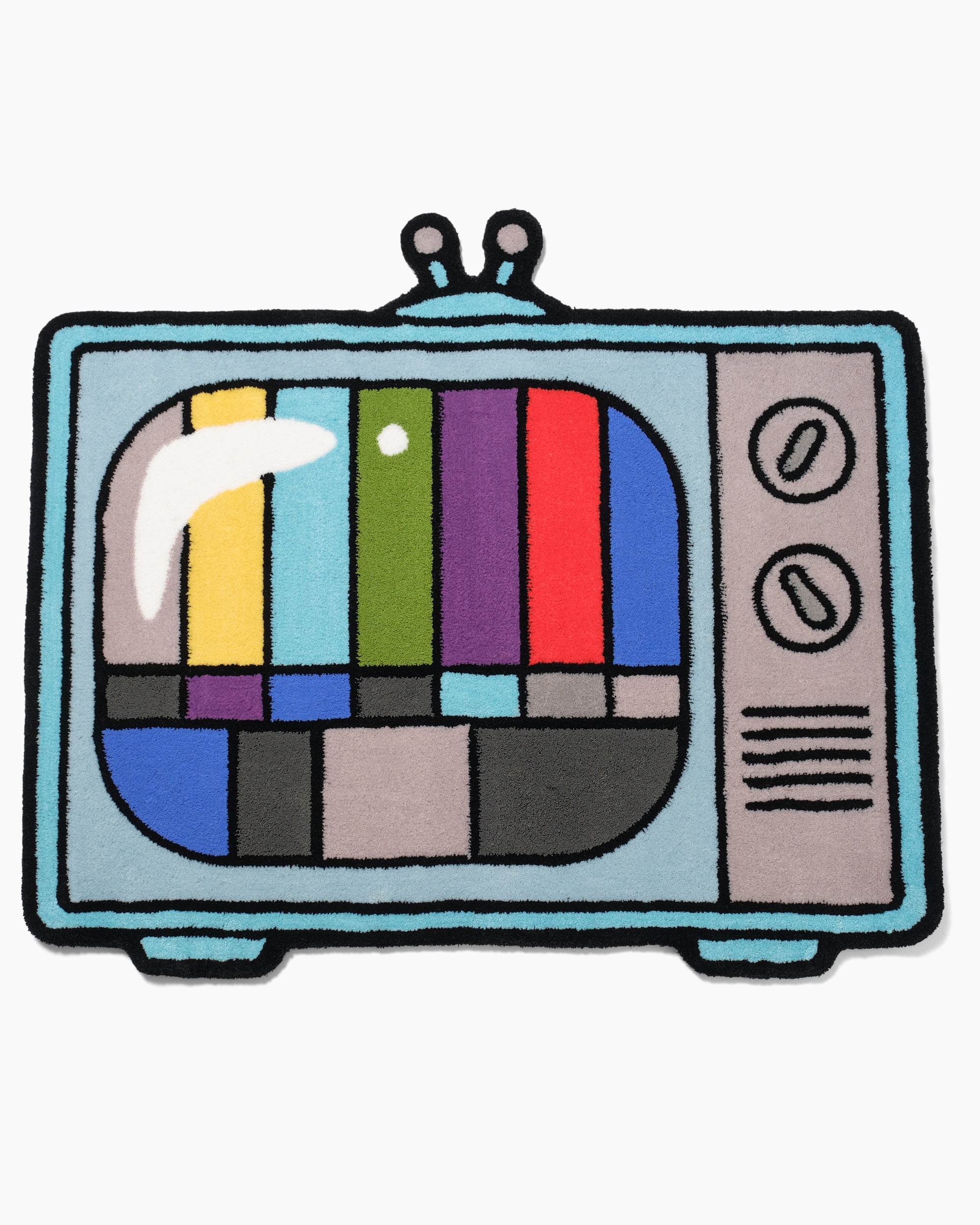 Test Pattern TV Rug Australia Online