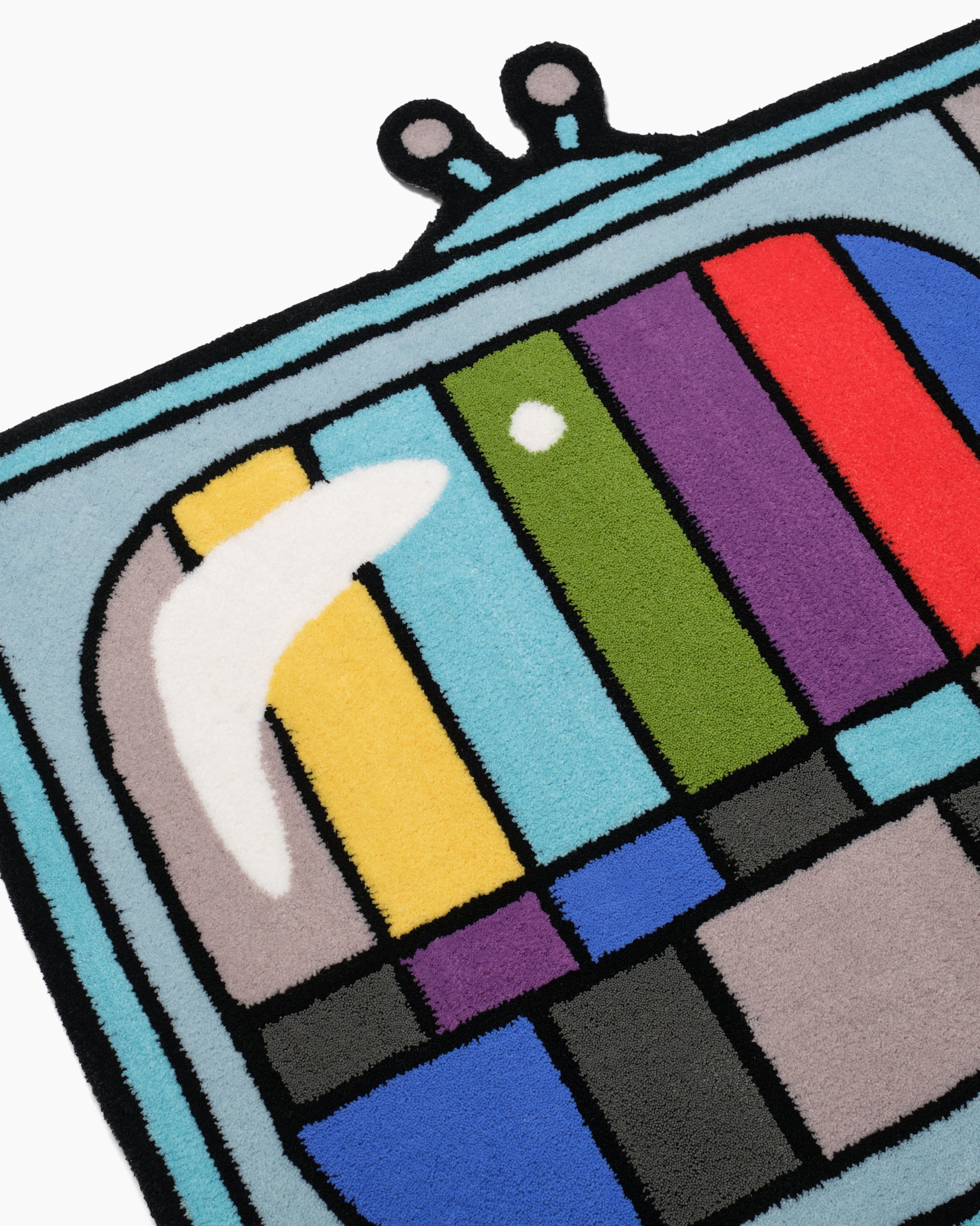 Test Pattern TV Rug Australia Online
