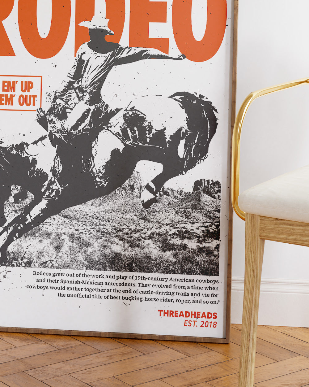 Ain't My First Rodeo Art Print Australia Online