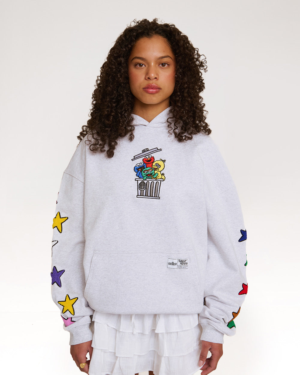 Tokyo Bin Party Grey Hoodie