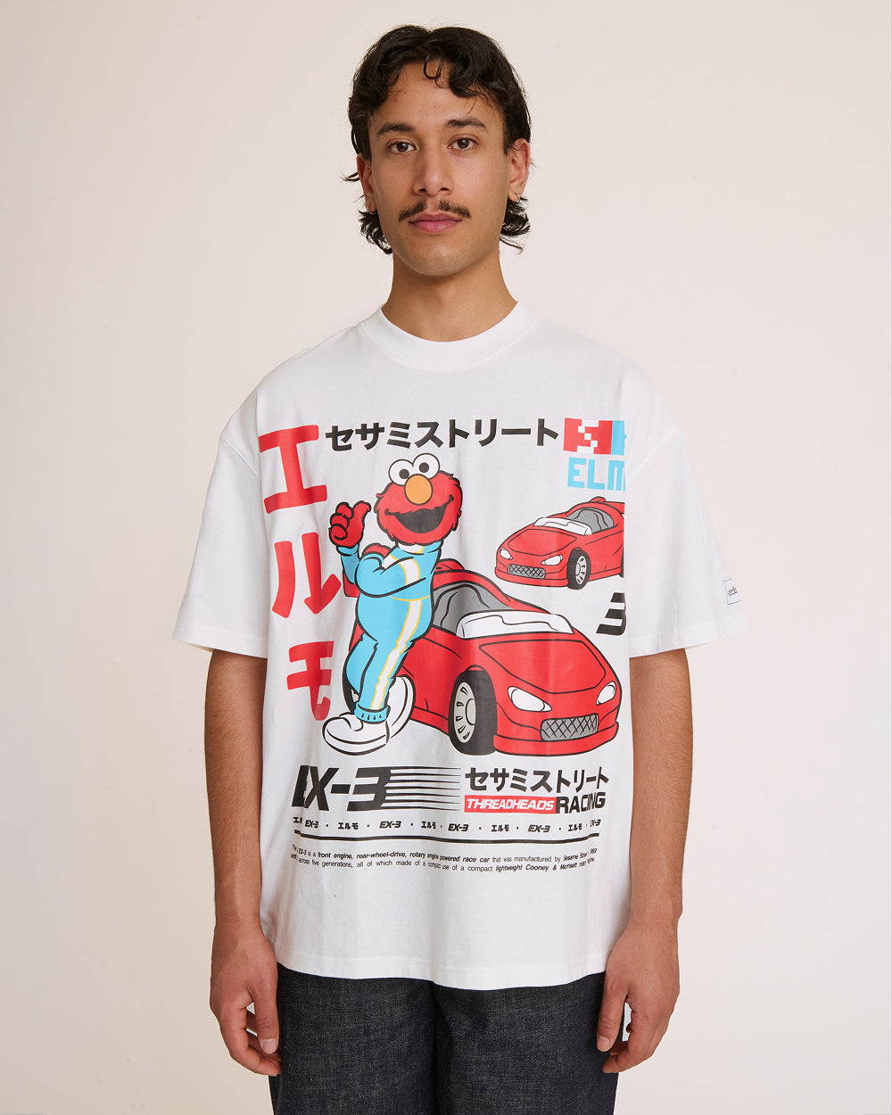 Elmo Tokyo Drift Oversized Tee Australia Threadheads Online