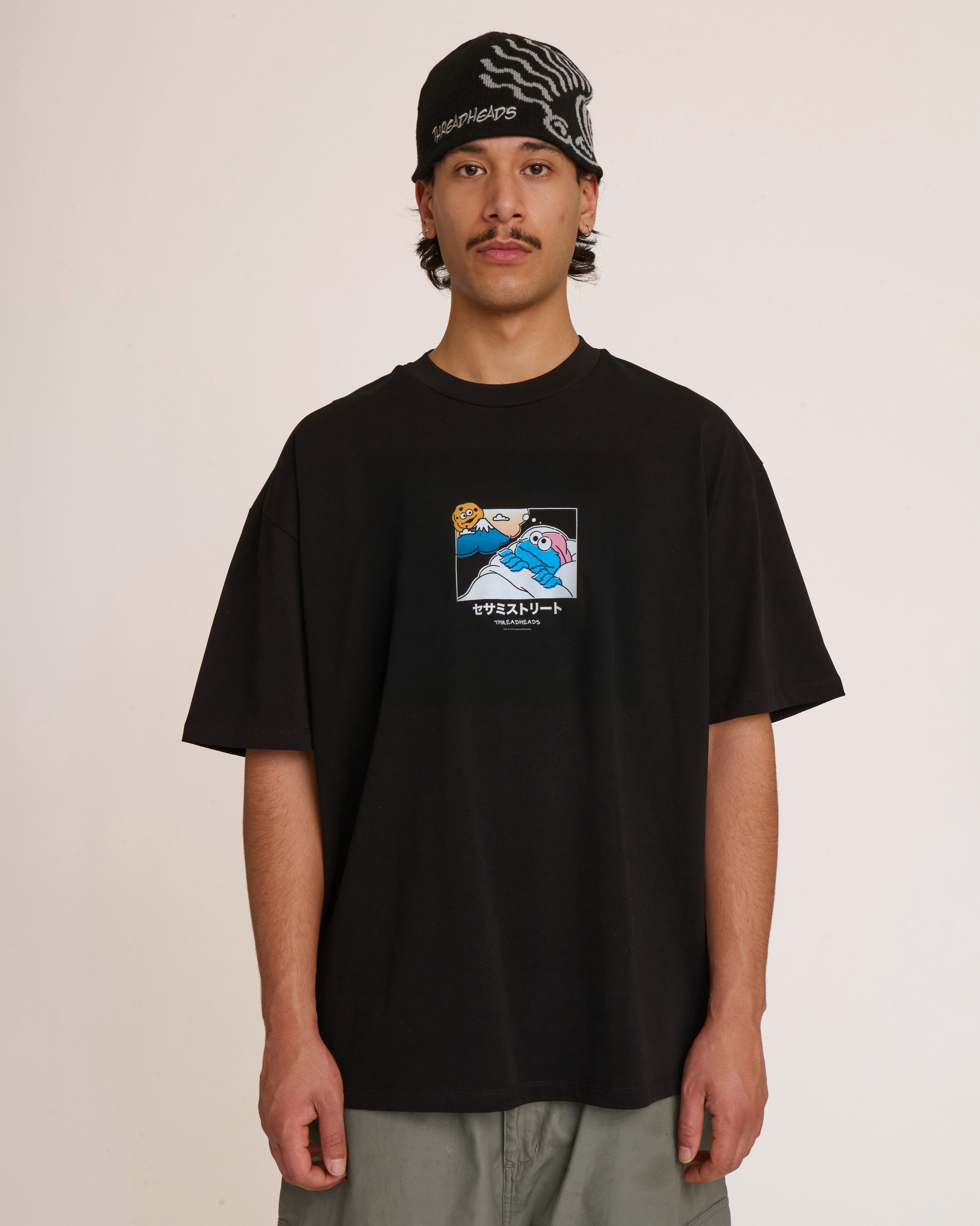 Cookie Monster Fuji Dreaming Oversized Tee