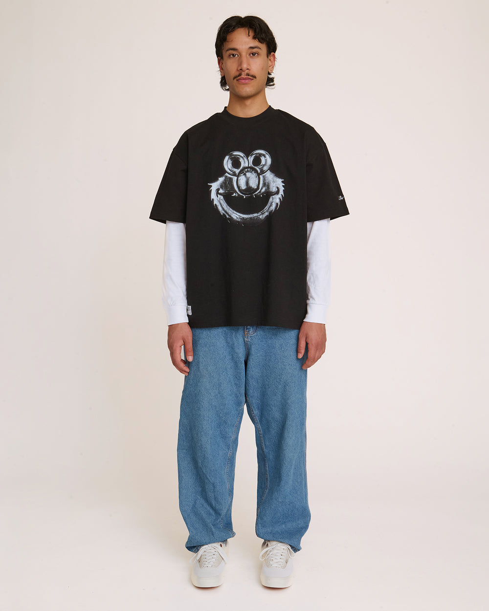 Elmo Chrome Oversized Tee Australia Threadheads Online