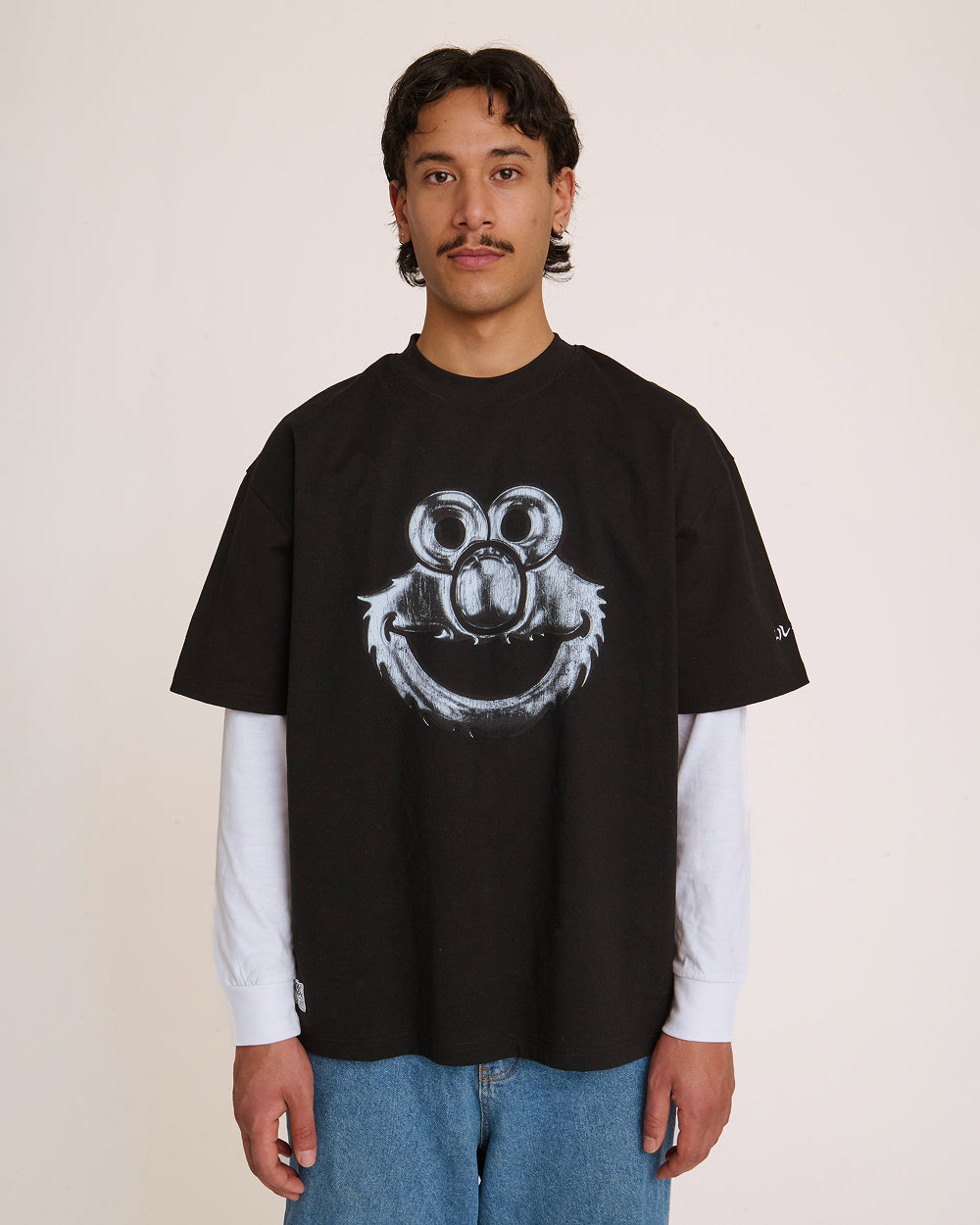 Elmo Chrome Oversized Tee Australia Threadheads Online