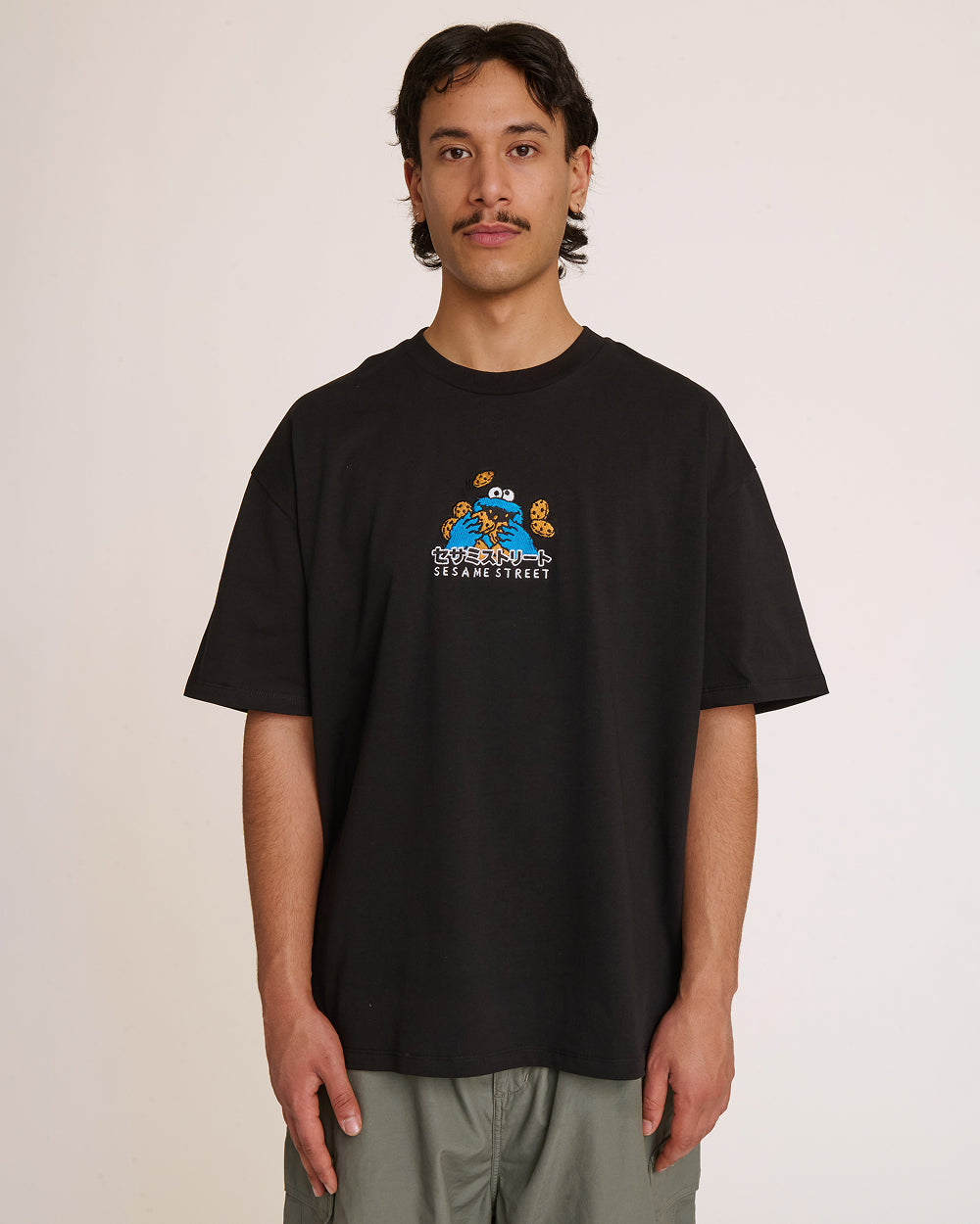 Tokyo Sweet Treat Cookie Monster Oversized Tee Australia Threadheads Online