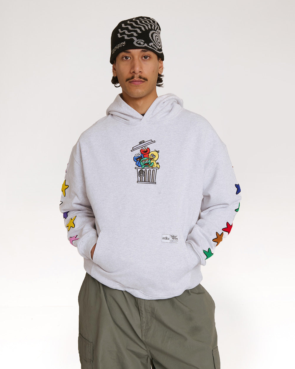 Tokyo Bin Party Grey Hoodie