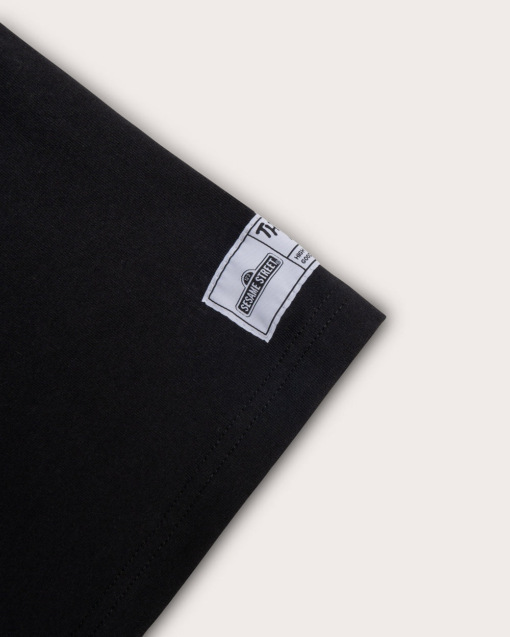 Elmo Tokyo Drift Black Oversized Tee