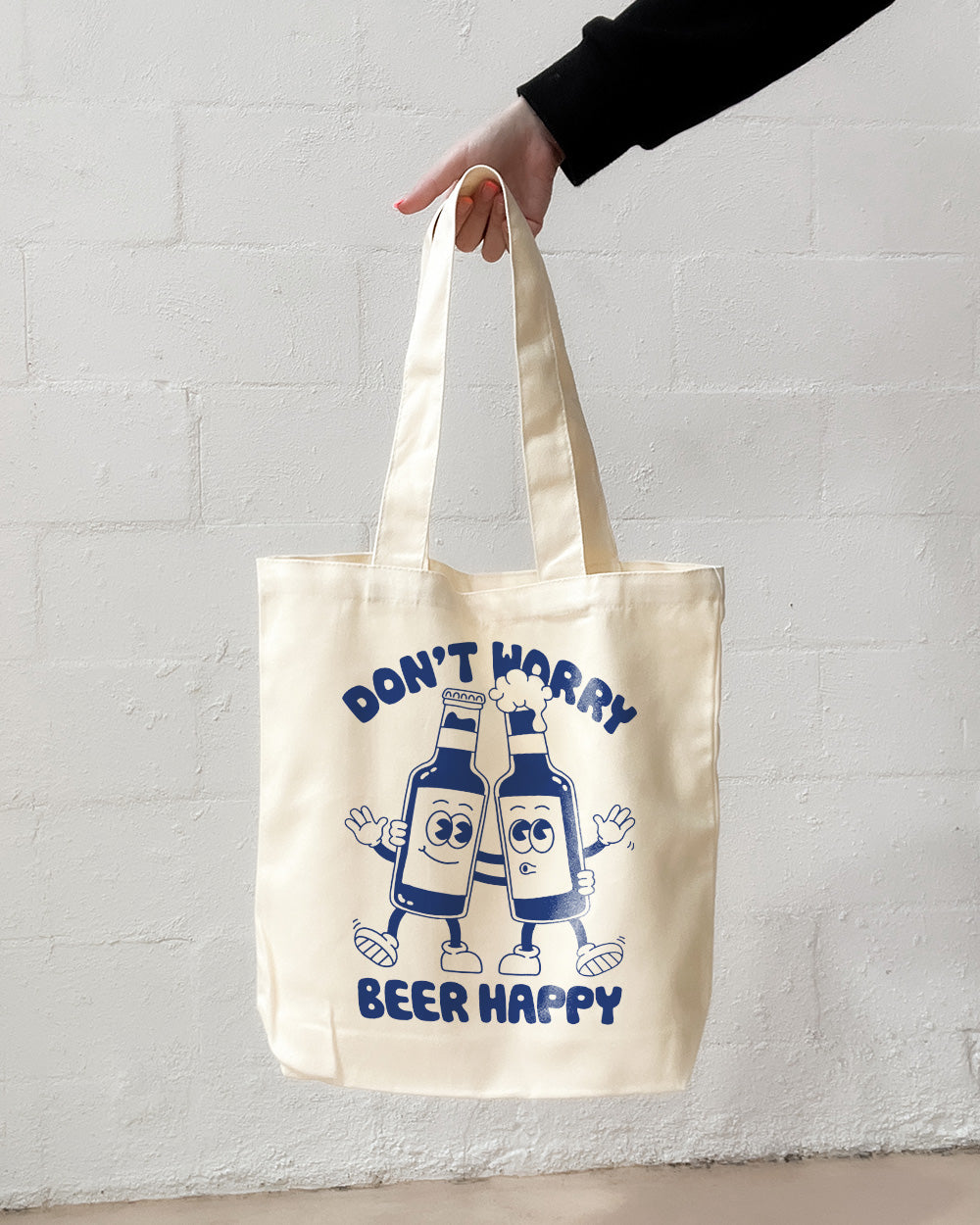 Don't Worry, Beer Happy Tote Bag Australia Online