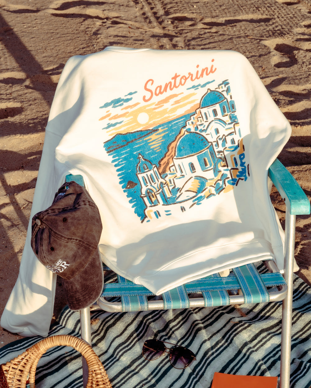 Santorini Sunset Sweatshirt Online Australia