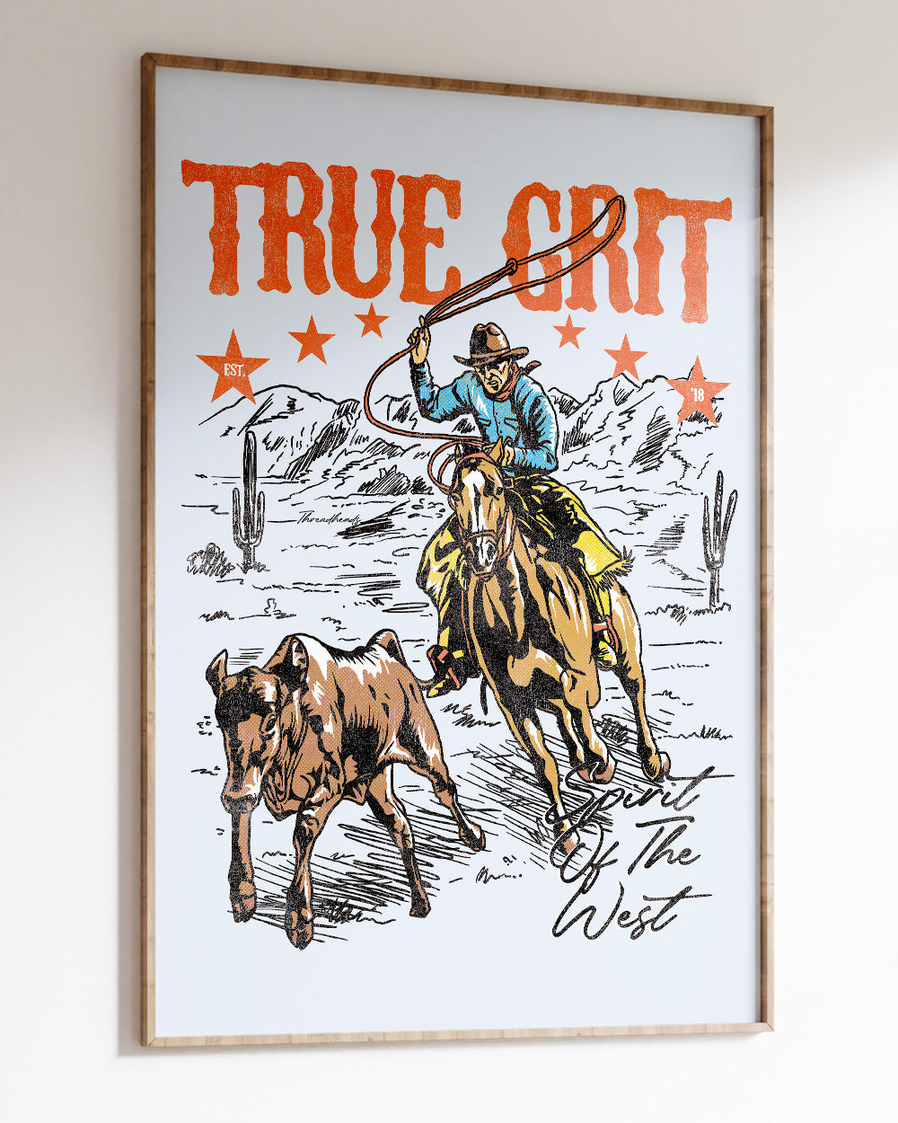 True Grit Art Print Online Australia
