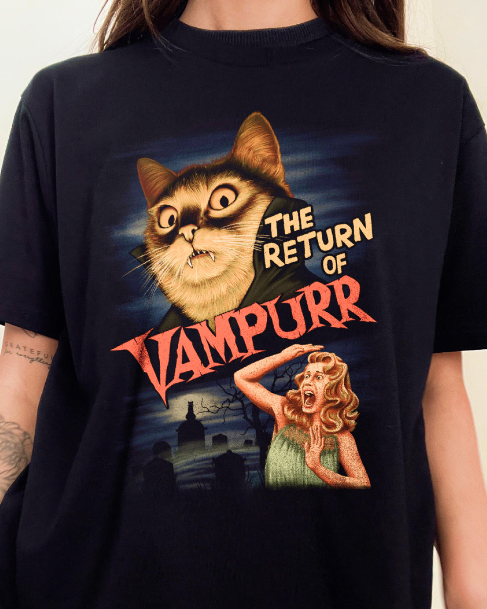 The Return of Vampurr T-Shirt Australia Online