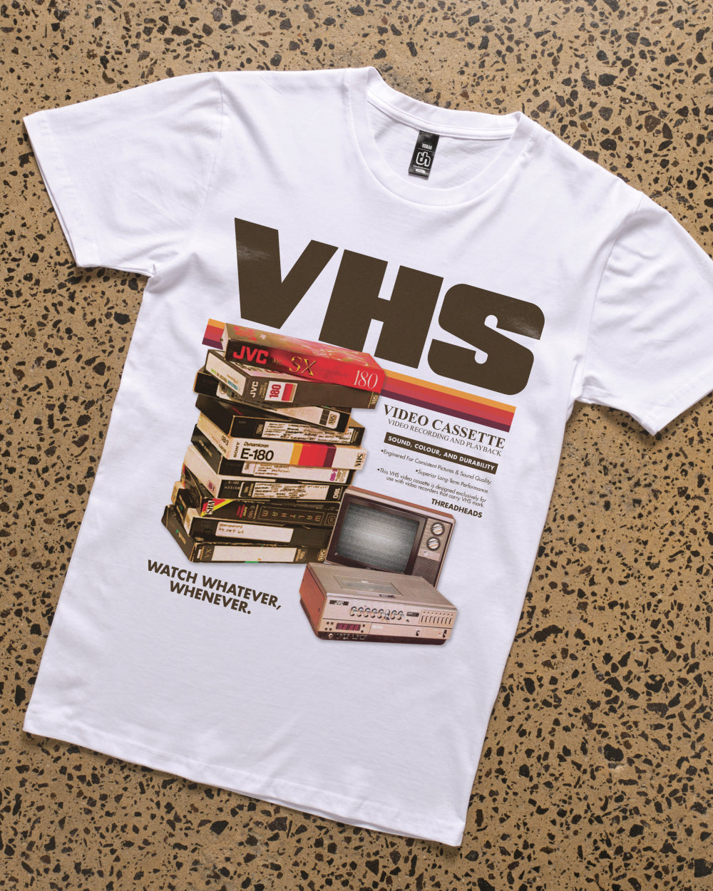 Vintage VHS Tapes T-Shirt Australia Online