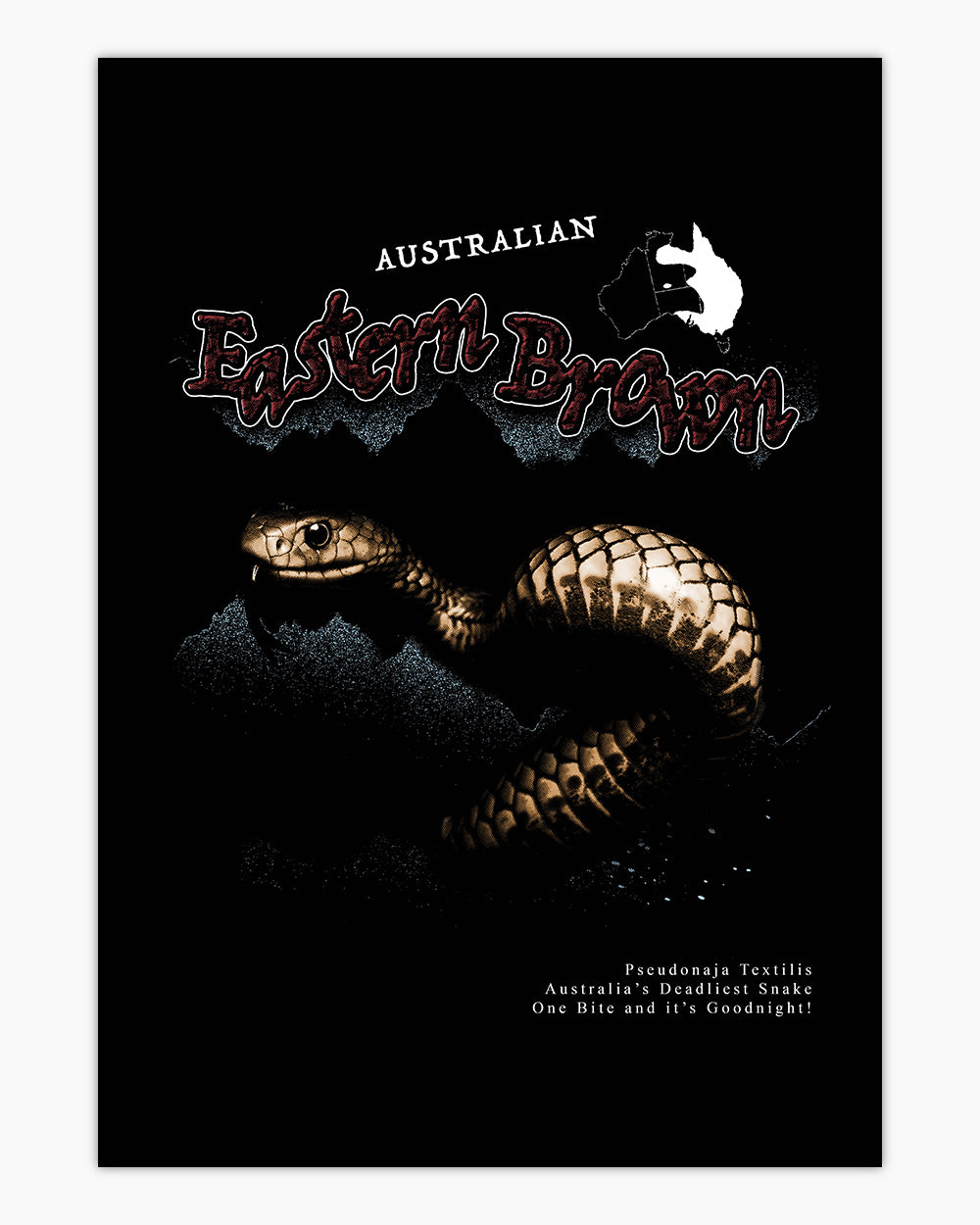 Eastern Brown Art Print