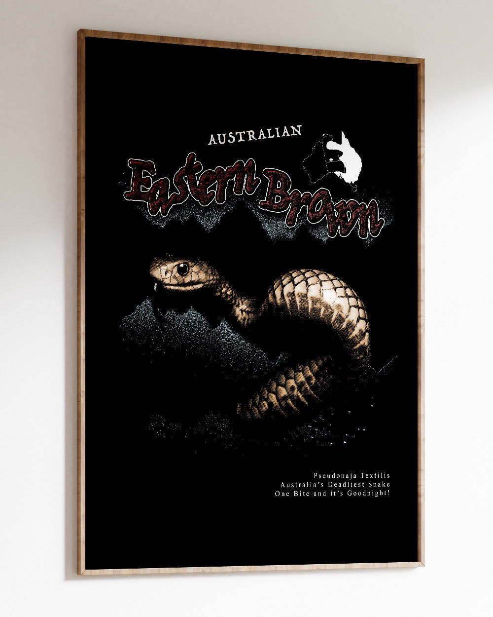 Eastern Brown Art Print