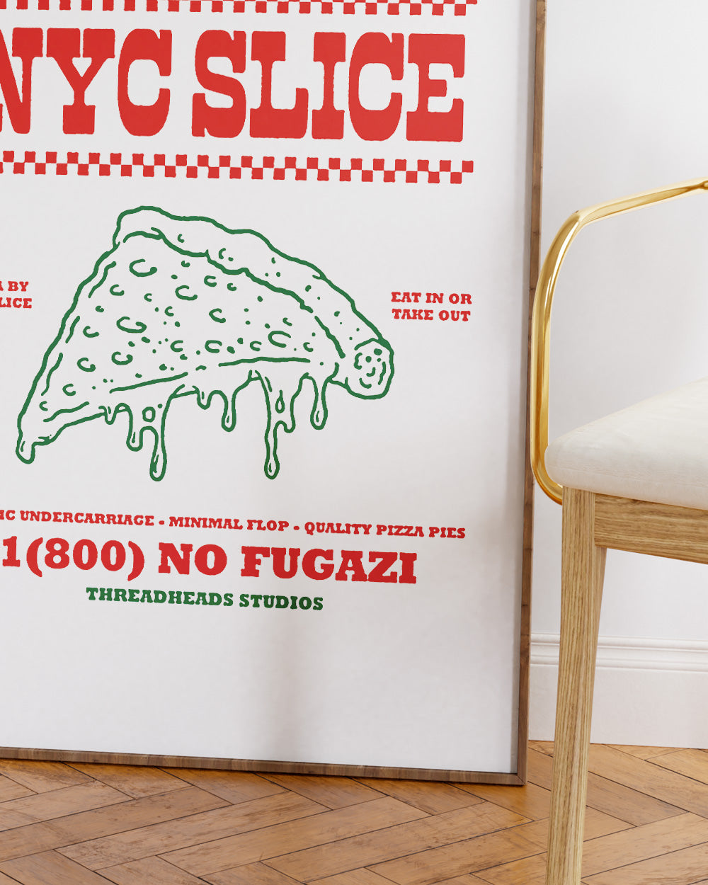 NYC Slice Art Print Threadheads Australia Online