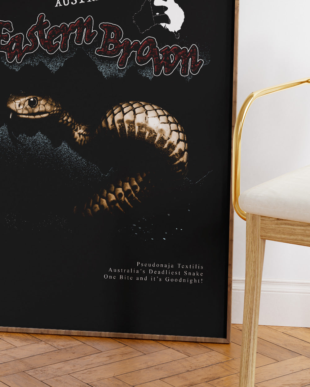 Eastern Brown Art Print