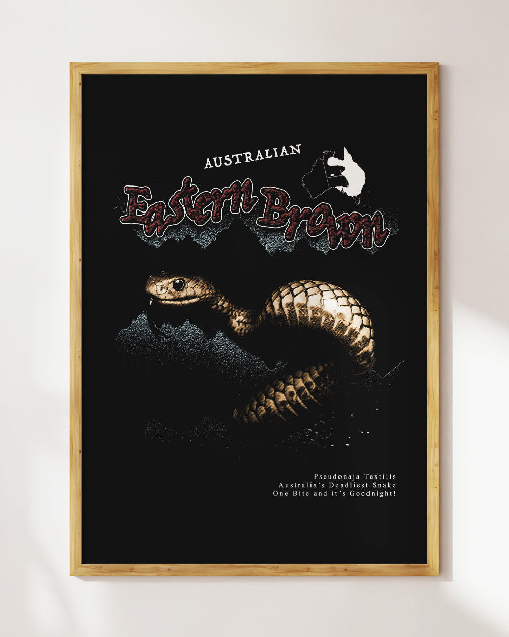 Eastern Brown Art Print