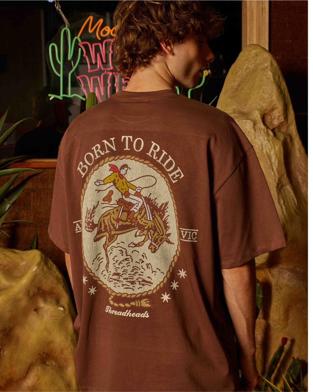 Born to Ride Oversized Tee Australia Online